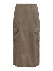 ONLY Long skirt -Walnut - 15310976