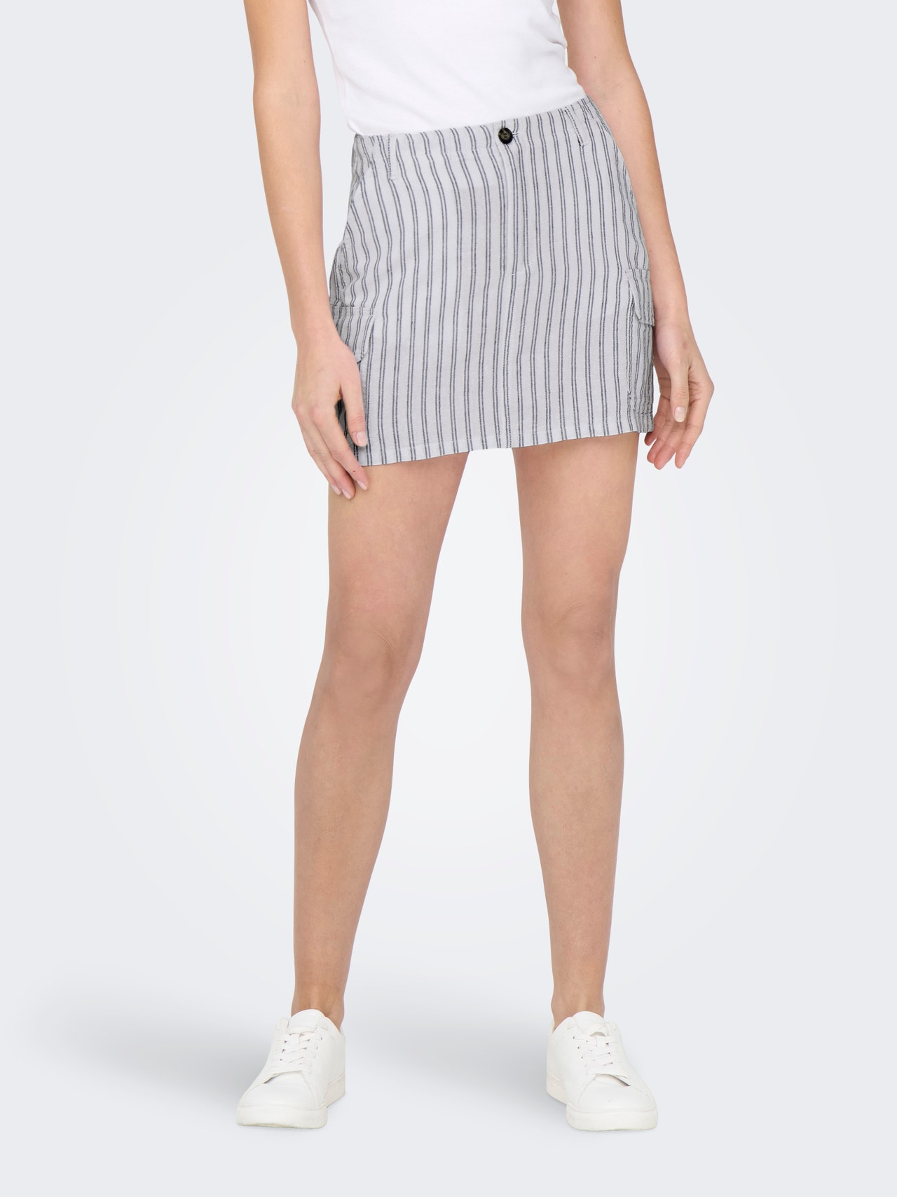 ONLY Mini skirt -Bright White - 15310982