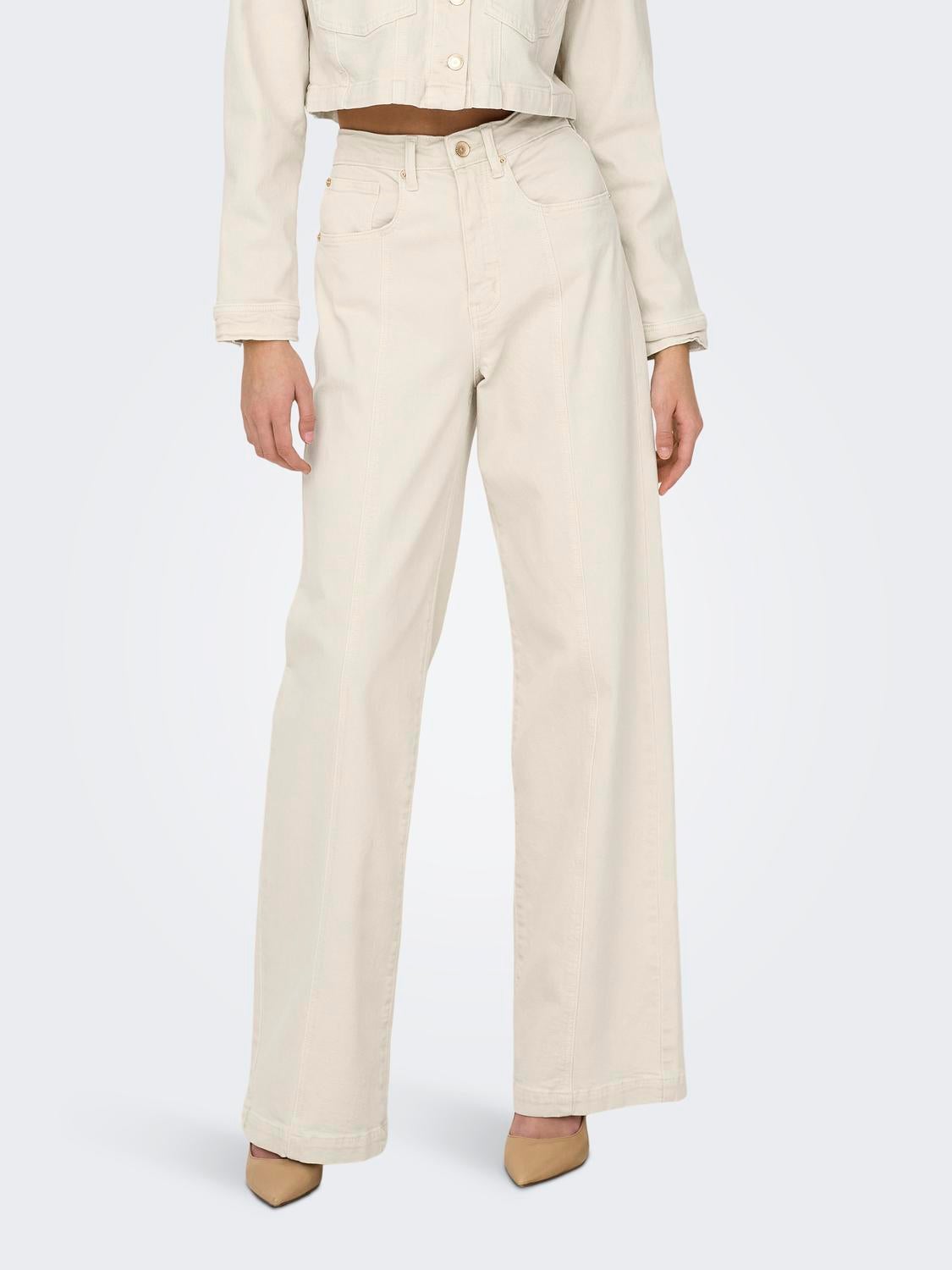 Onlhope High Waist Wide Jeans - ONLY - Modalova