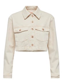 ONLY Spread collar Jacket -Ecru - 15311007
