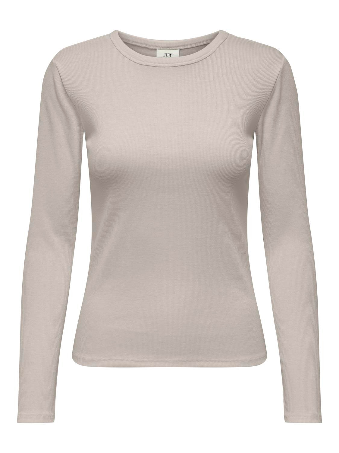 ONLY Regular Fit Round Neck Top -Chateau Gray - 15311088
