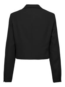 ONLY Cropped Fit Reverse Blazer -Black - 15311113