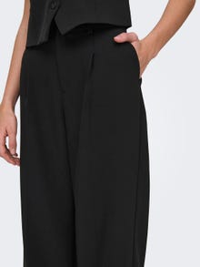 ONLY Wide leg trousers -Black - 15311114