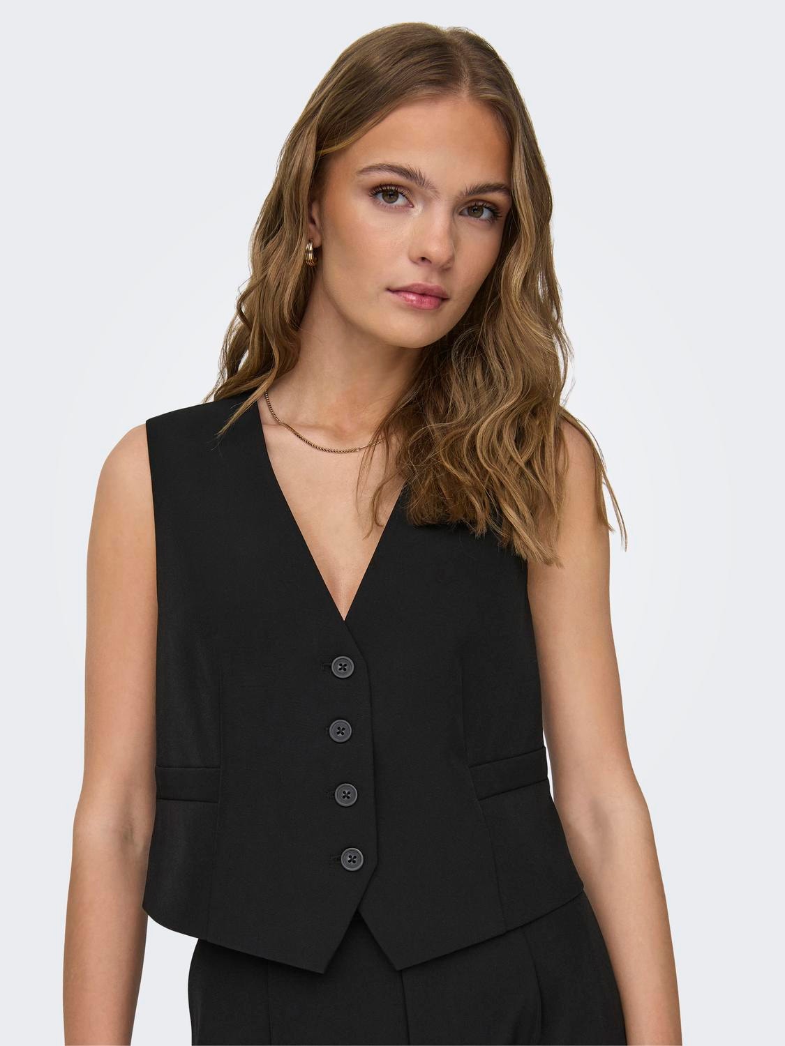 ONLY Tailored Waistcoat -Black - 15311115