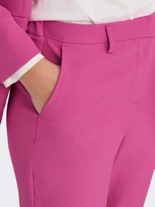ONLY Pantalones Corte regular Cintura media -Raspberry Rose - 15311117