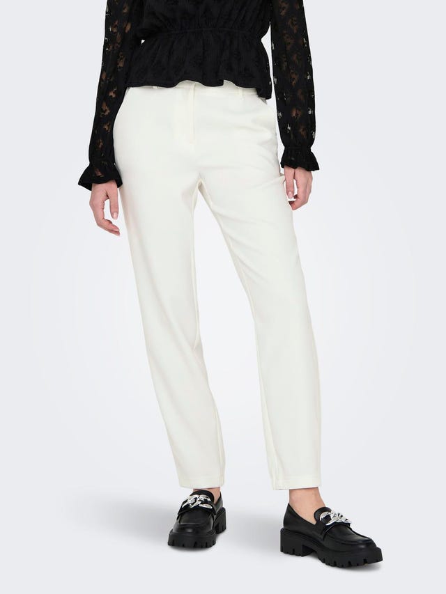 ONLY Trousers with mid waist - 15311117