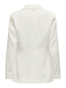 ONLY Blazers Corte slim Cuello invertido -Bright White - 15311118