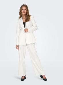 ONLY Blazer Slim Fit Reverse -Bright White - 15311118