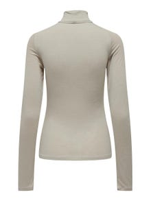 ONLY Basic top with roll neck -Whitecap Gray - 15311143