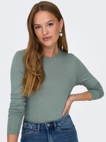 ONLY Regular fit O-hals Top -Chinois Green - 15311144