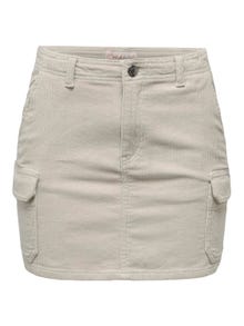ONLY Short skirt -Pumice Stone - 15311150