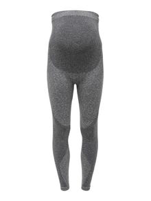 ONLY Mama Training tights -Light Grey Melange - 15311184