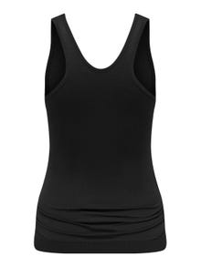 ONLY Tops Regular Fit Col rond -Black - 15311190