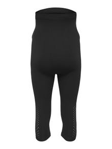 ONLY Mama training calf leggings -Black - 15311209