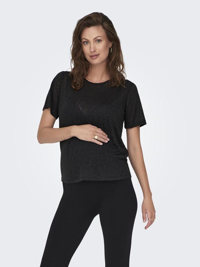 ONLY Tops Regular Fit Col rond - 15311241