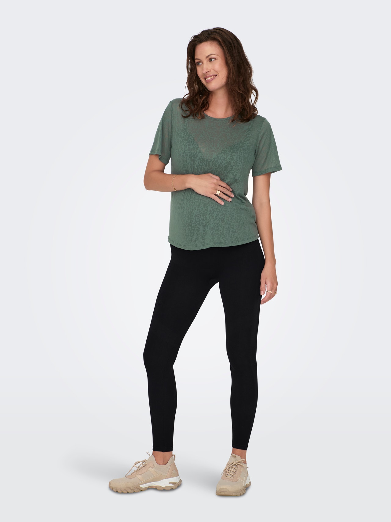 ONLY OLMLEMA Sportoberteil -Balsam Green - 15311241