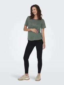 ONLY Regular Fit Round Neck Top -Balsam Green - 15311241