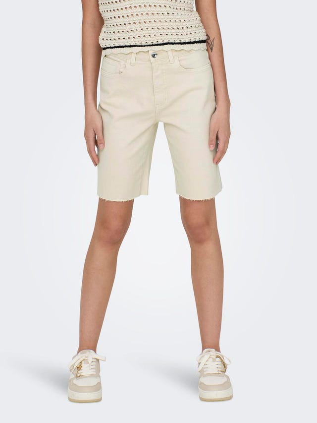 ONLY Mom Fit High waist Shorts - 15311258