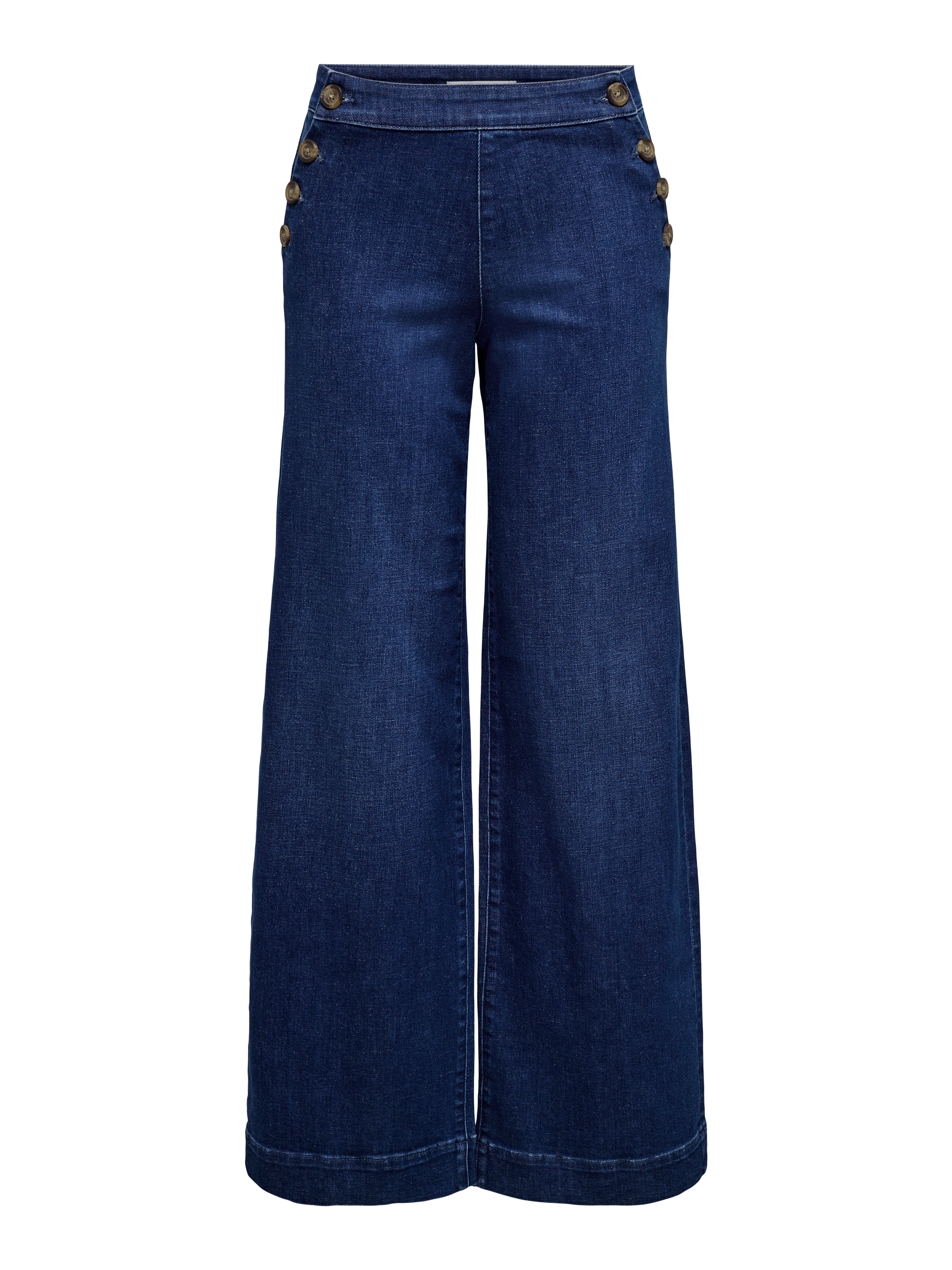 Thumbnail - Onlmadison Hohe Taille Weiter Beinschnitt Jeans