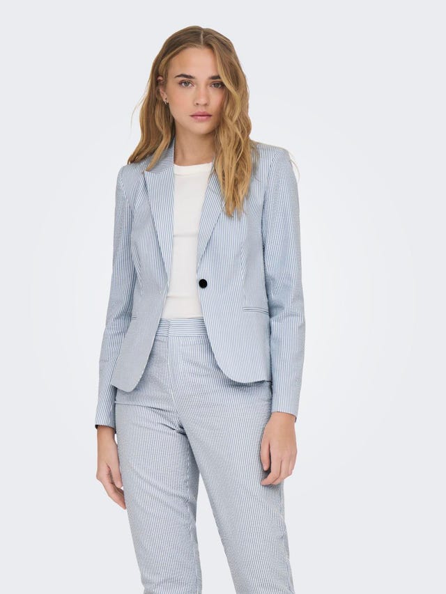 ONLY Blazers Regular Fit Col à revers - 15311314