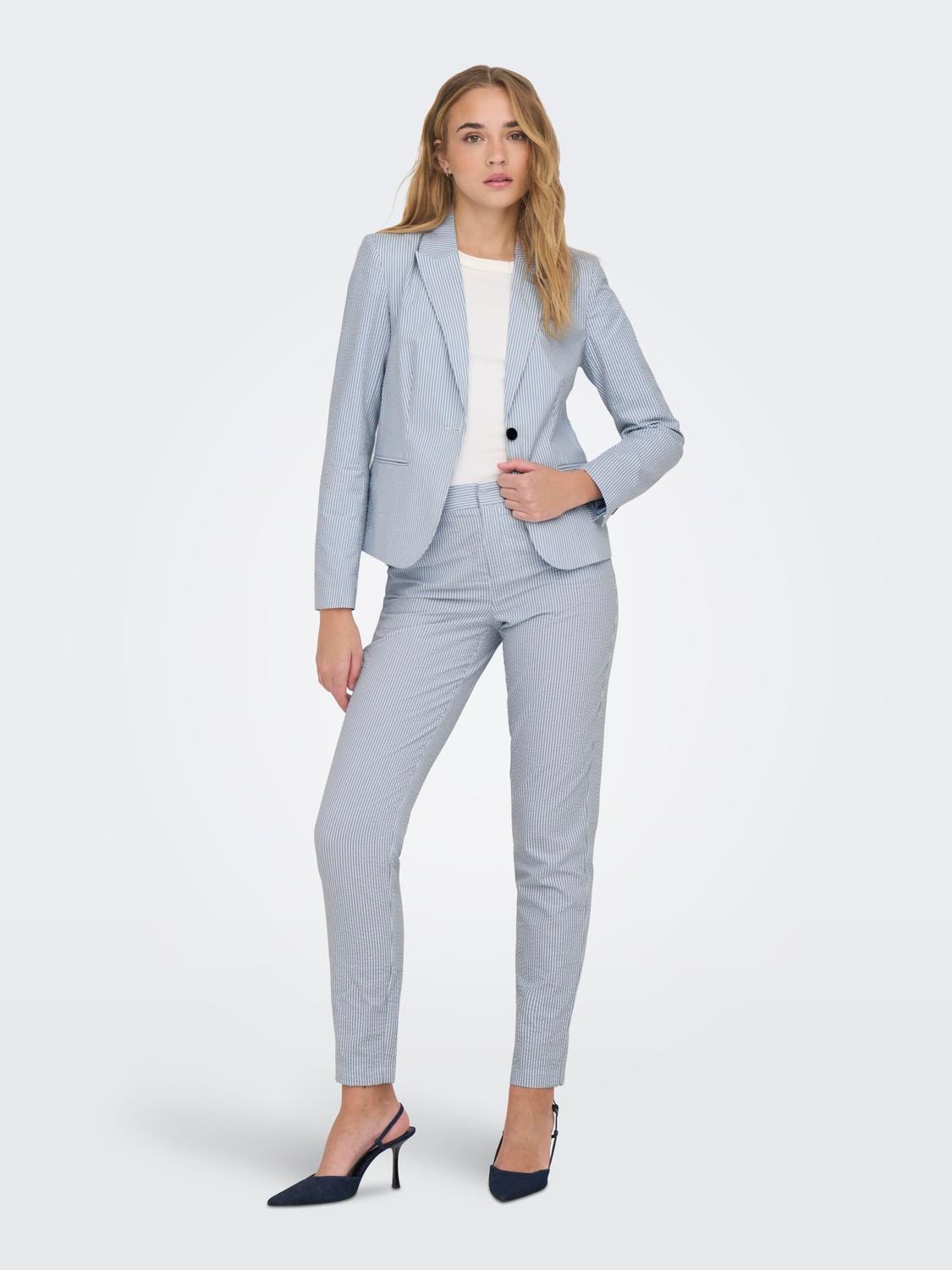ONLY Blazer with stripes -Cloud Dancer - 15311314