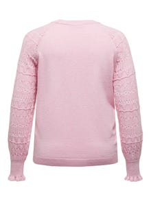 ONLY Curvy o-neck knitted pullover -Pirouette - 15311406