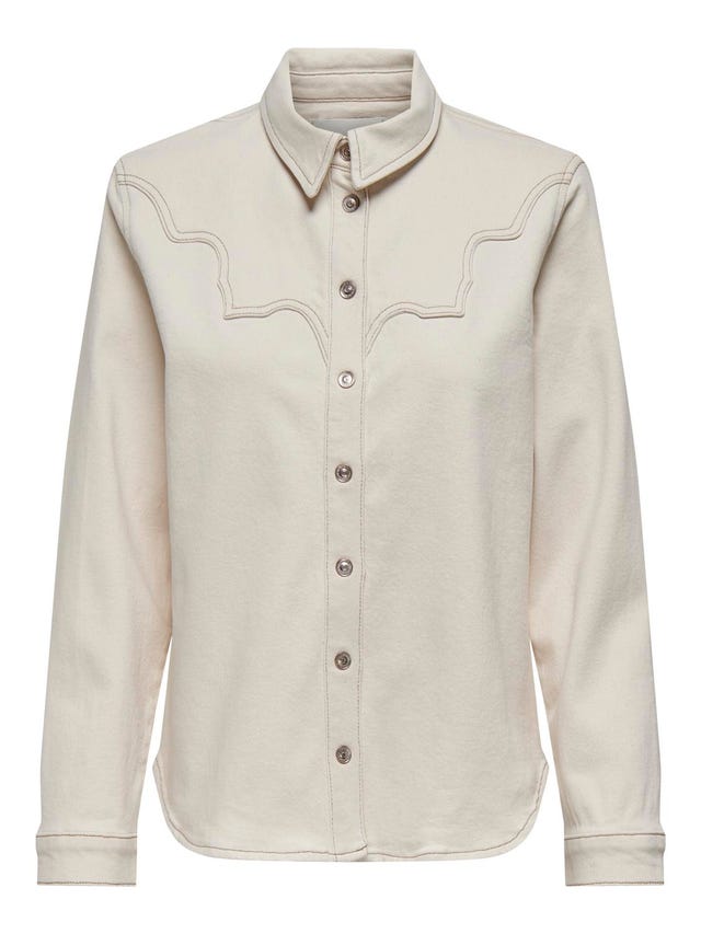 ONLY Standard fit Overhemd kraag Manchetten met knoop Overhemd - 15311571