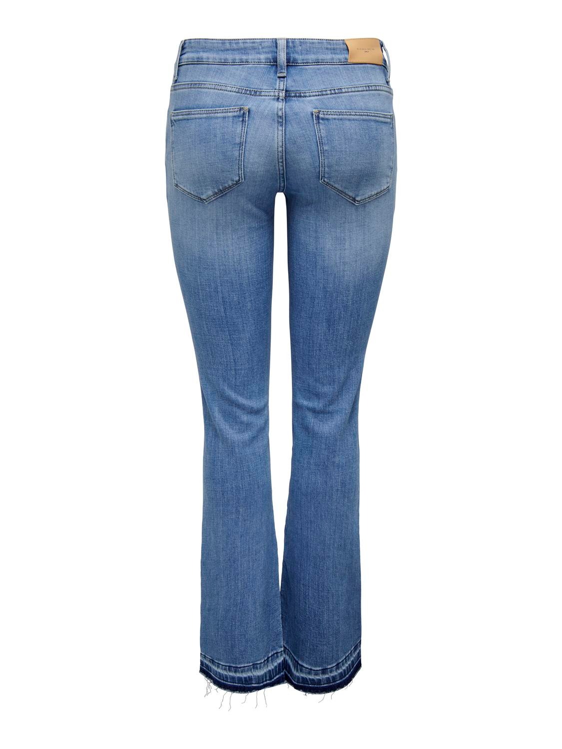 ONLY ONLLindia Low Waist Slim Flared Jeans -Medium Blue Denim - 15311635
