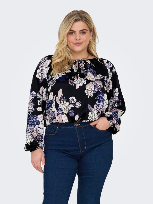 ONLY Curvy o-neck top - 15311641