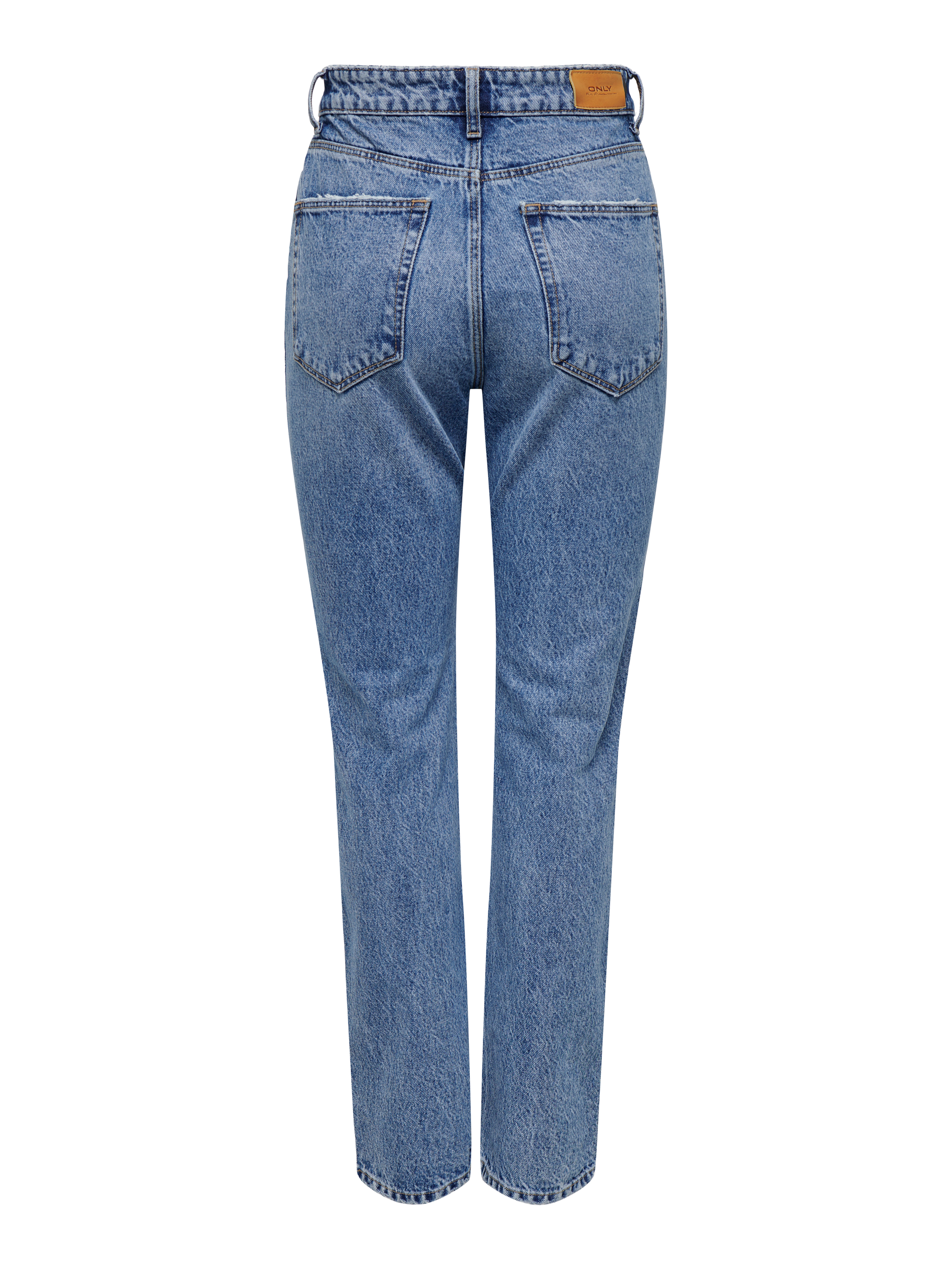 Thumbnail - Onlbillie Hohe Taille Gerade Geschnitten Jeans