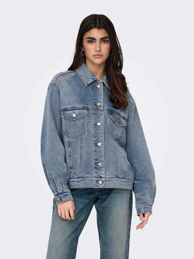 ONLY Oversize Denim jacket - 15311684