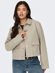 ONLY V-izrez Ispuštena ramena Jakna -Incense - 15311852