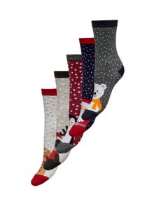ONLY Socks -Light Grey Melange - 15311915