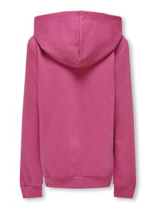 ONLY Regular Fit Hoodie Sweatshirt -Red Violet - 15311917