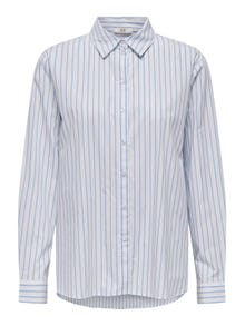 ONLY Oversized striped shirt -Cloud Dancer - 15311948