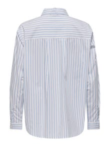ONLY Camicie Regular Fit Collo Camicia Polsini con bottone Maniche voluminose -Cloud Dancer - 15311948