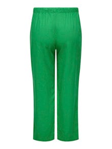 ONLY Curvy linen trousers -Green Bee - 15311951