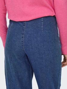 ONLY JDYGEGGO High waist Straight Fit Jeans -Medium Blue Denim - 15311972