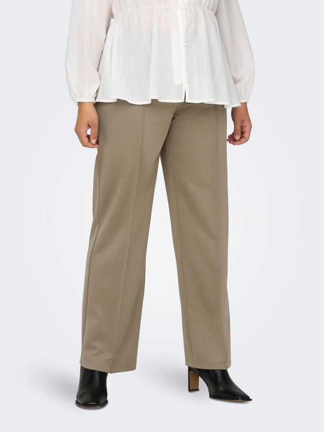 ONLY Curvy trousers with high waist - 15312009