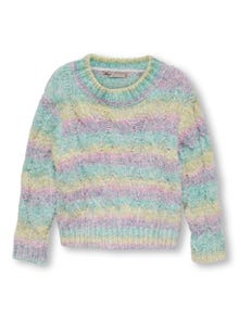 ONLY Normal passform O-ringning Pullover -Grapemist - 15312034