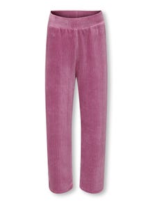 ONLY Pantalons Wide Leg Fit -Red Violet - 15312039
