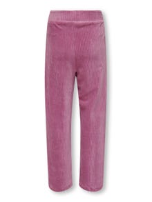 ONLY Pantalones Corte wide leg -Red Violet - 15312039