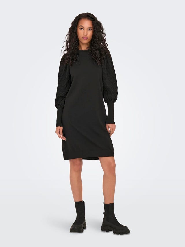 ONLY mini o-hals kjole - 15312052