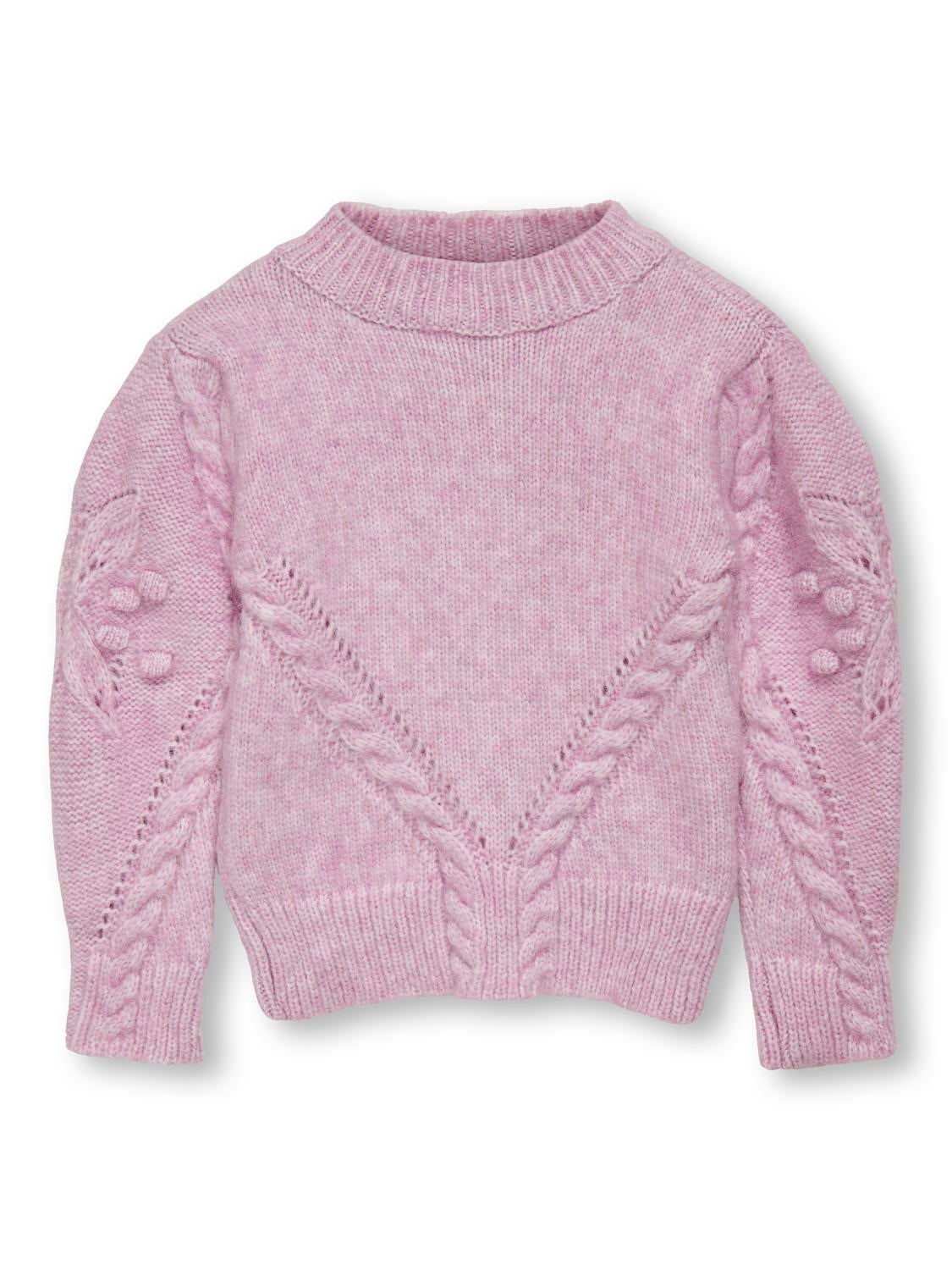 Light pink pullover outlet sweater