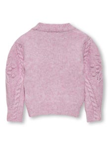 ONLY Pull-overs Regular Fit Col haut -Pink Lady - 15312063