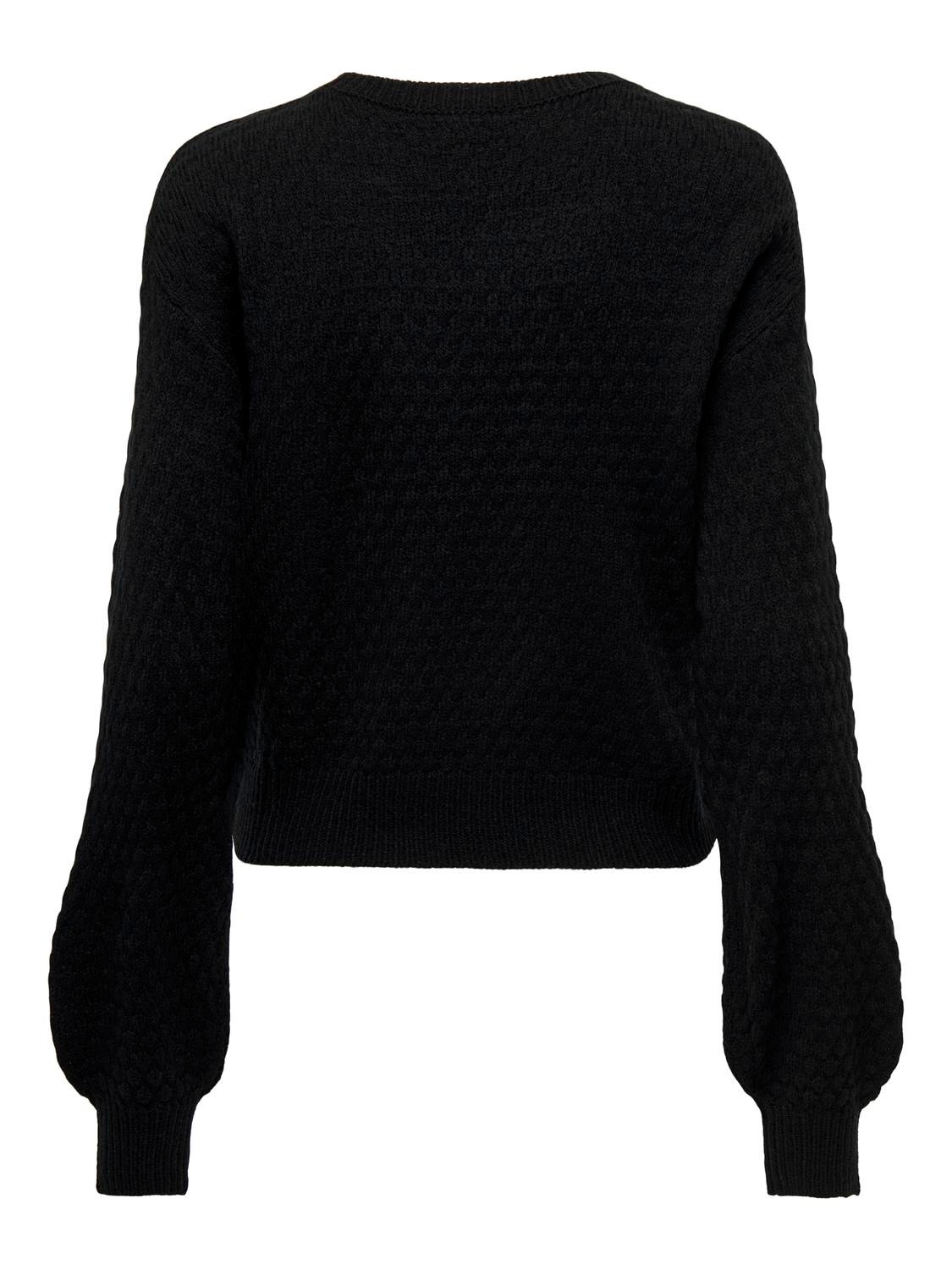 ONLY Boat neck knitted pullover -Sky Captain - 15312072