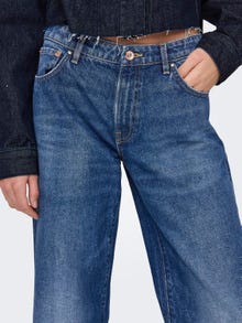 ONLY ONLChris Regular Waist Wide Jeans -Dark Medium Blue Denim - 15312081