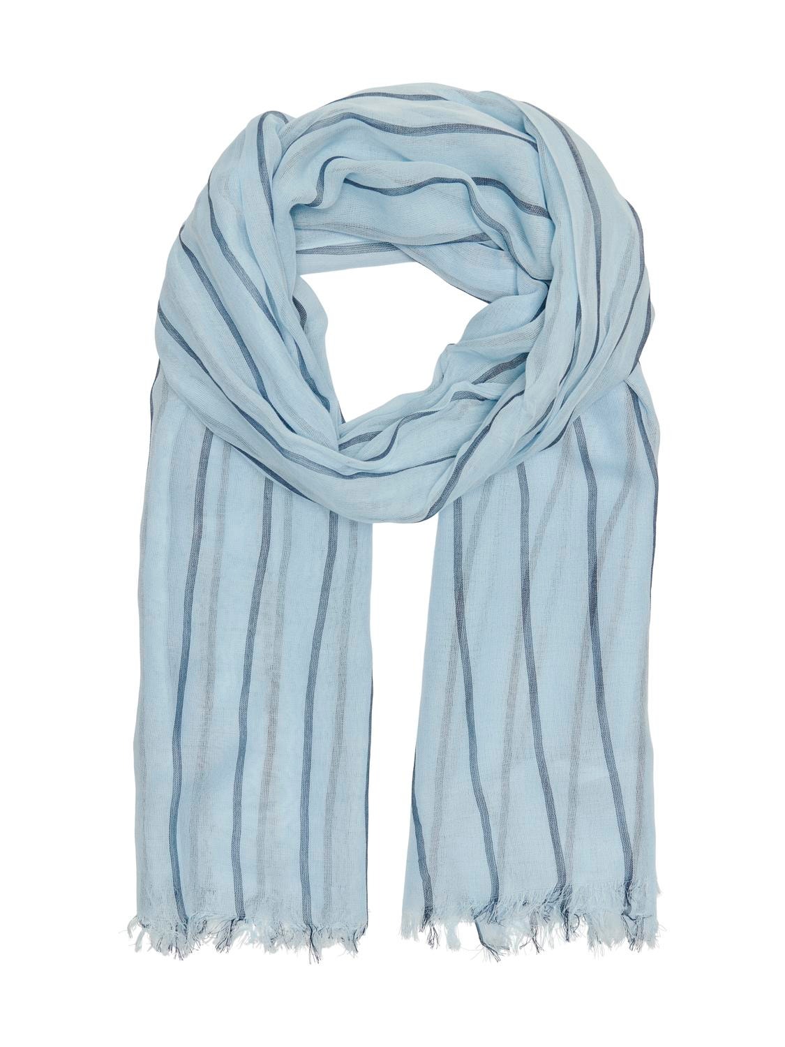 ONLY Cotton scarf -Clear Sky - 15312133