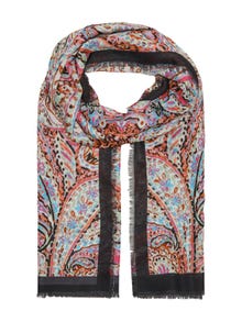 ONLY Patterned scarf -Raspberry Rose - 15312134