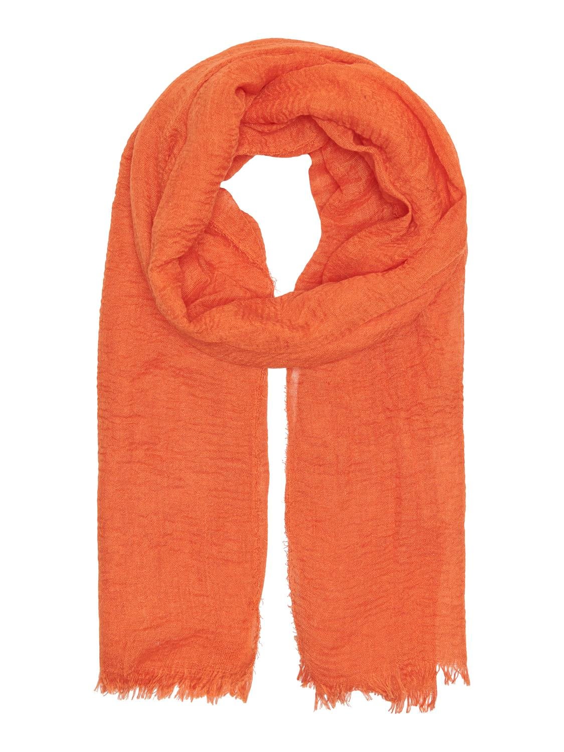 Solid color scarf